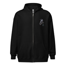 Load image into Gallery viewer, The Bird &amp; The Spider zip hoodie
