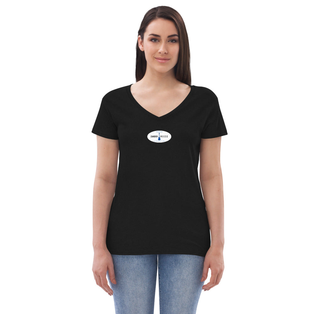 Zander Reese Signature Series - Record Women’s v-neck t-shirt